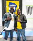 Radio 47 presenters Ali Hassan and Fred Arocho