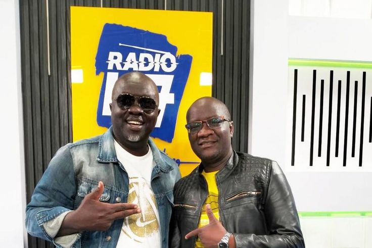 Radio 47 presenters Ali Hassan and Fred Arocho