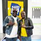 Radio 47 presenters Ali Hassan and Fred Arocho