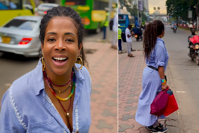 American singer Kelis in Nairobi