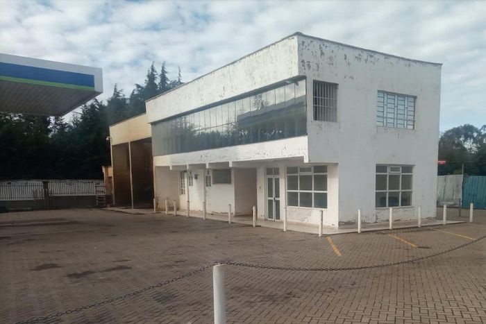 The abandoned petrol station where suspects stole Sh8 million from