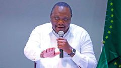 Former President Uhuru Kenyatta