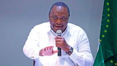 Former President Uhuru Kenyatta