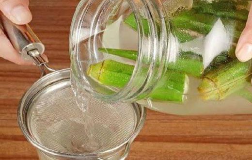 Soak okra overnight [FekomiHerbals]