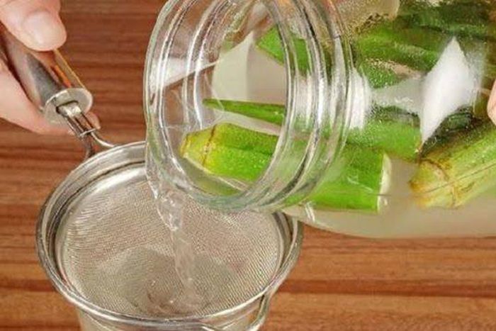 Soak okra overnight [FekomiHerbals]