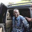 File image of former Prime Minister Raila Odinga and his bodyguard, Maurice Ogeta