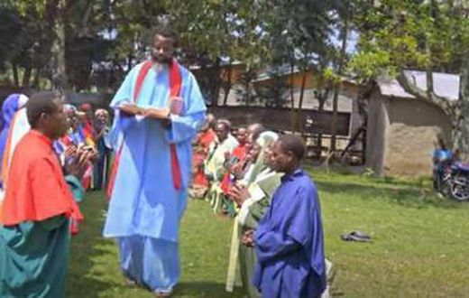 Mwalimu Yesu and his disciples in Bungoma county