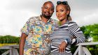 Comedian Jaymo Ule Msee and his wife Fortune