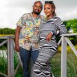 Comedian Jaymo Ule Msee and his wife Fortune