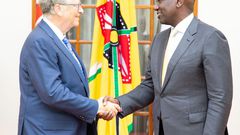 President William Ruto and American Billionaire Bill Gates