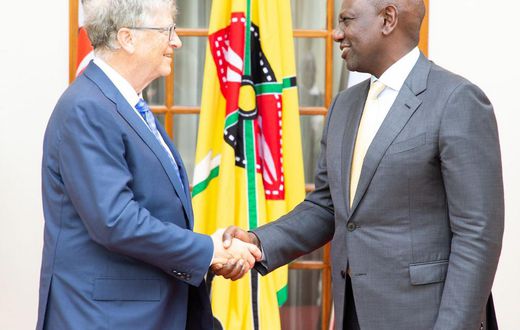President William Ruto and American Billionaire Bill Gates
