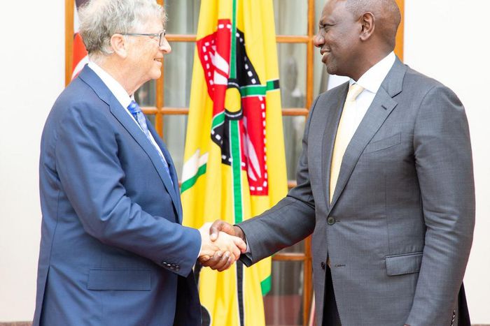 President William Ruto and American Billionaire Bill Gates