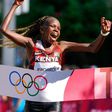 Peres Chepchirchir finishes first at the 2020 Olympics Marathon