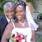 A throwback photo of MP Charity Kathambi and her husband David Chepkwony during their church wedding