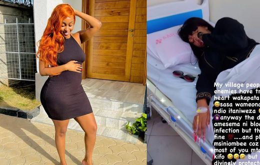 Amber Ray hospitalized, gives update on her health