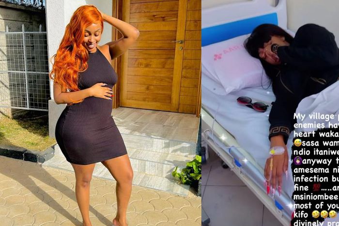 Amber Ray hospitalized, gives update on her health