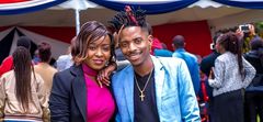 Eric Omondi and Jacque Maribe