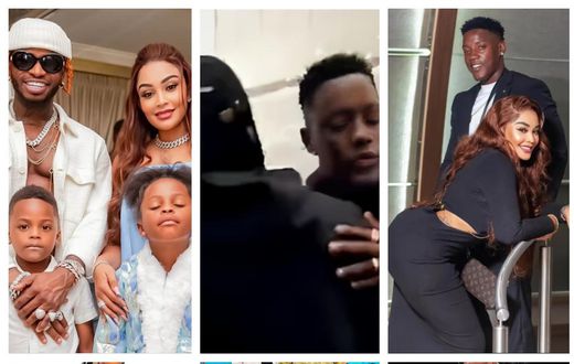 Diamond Platnumz met with Zari's husband Shakib Lutaaya recently