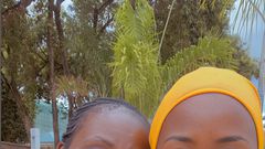 A screengrab of actress Marya Okoth and her mother ( Instagram)