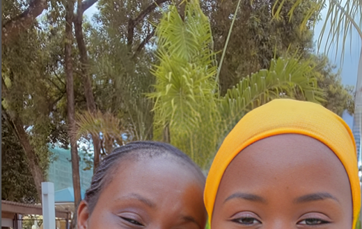 A screengrab of actress Marya Okoth and her mother ( Instagram)
