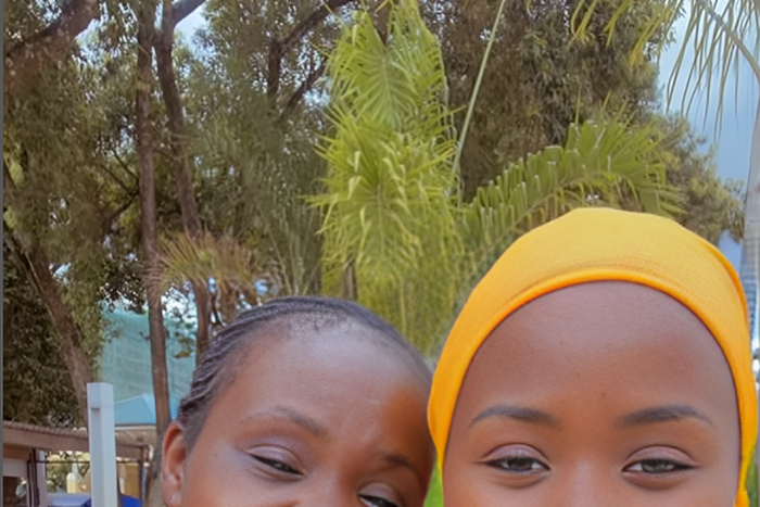 A screengrab of actress Marya Okoth and her mother ( Instagram)