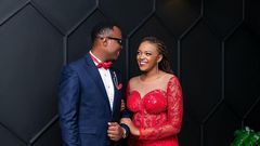 'Selina' actor Celestine Gachuchi with her spouse Paul Kimemia