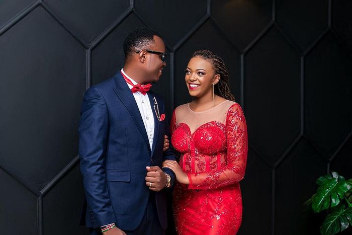 'Selina' actor Celestine Gachuchi with her spouse Paul Kimemia