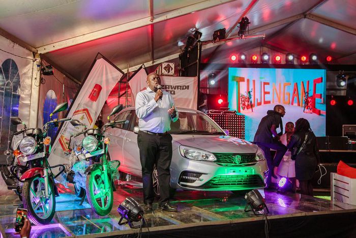 Joel Kamau (Commercial Director) during the launch