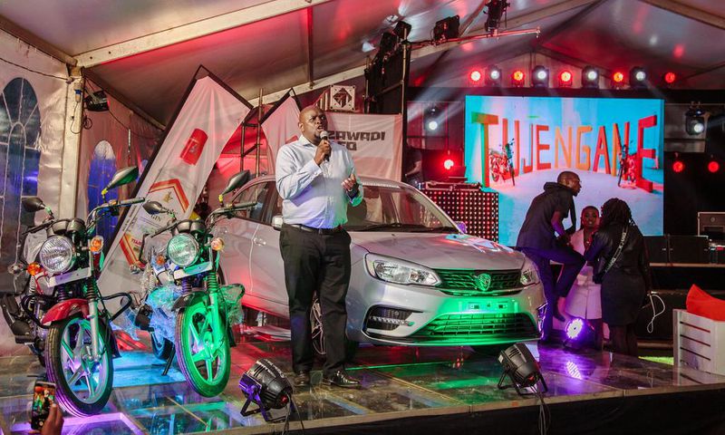 Joel Kamau (Commercial Director) during the launch