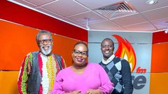 Spice FM morning show hosts, Ndu Okoh, CT Muga and Eric Latiff