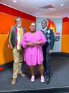Spice FM morning show hosts, Ndu Okoh, CT Muga and Eric Latiff