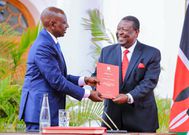 President William Ruto with Prime Cabinet Secretary Musalia Mudavadi at State House