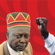 A collage photo of Raila Odinga and former VP Jaramogi Oginga Odinga