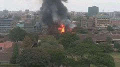 An LPG (liquefied petroleum gas) tanker has exploded near Pipeline Stage in Fedha, Embakasi, along Outering Road on May 3.