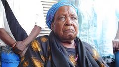 Former Independent Electoral and Boundaries Commission (IEBC) ICT Manager Chris Msando's mother, Maria Msando