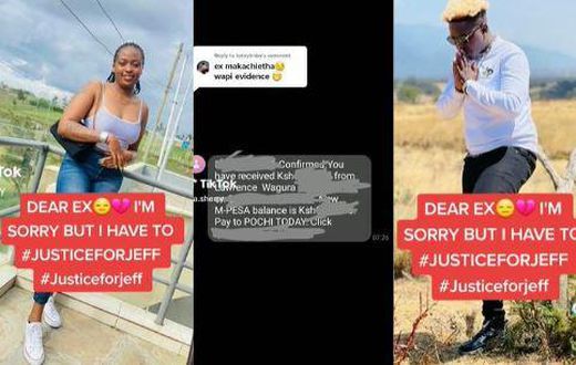 Doreen Gacheri, A ascreenshot she shared and DJ Fatxo