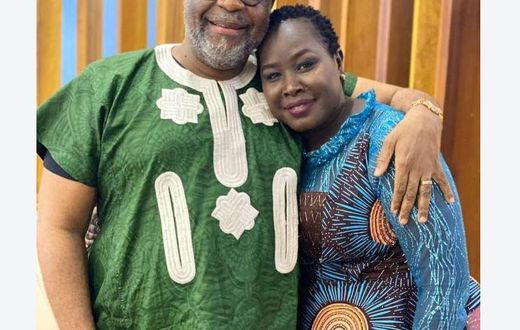 Emmy Kosgei & hubby Madubuko