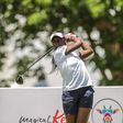 Naomi Wafula tee off from first tee on February 10, 2022 during Magical Kenya Ladies Open Day One at Vipingo Ridge, in Kilifi. Photo/CHRIS OMOLLO Copyright: xGOODWINSx