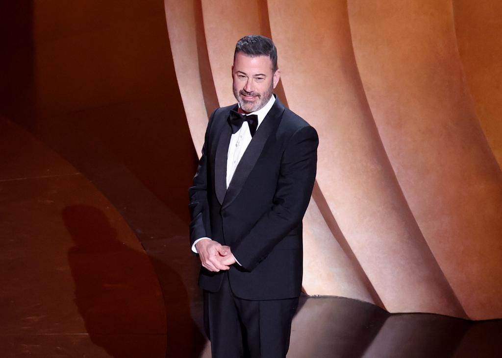 Jimmy Kimmel at the 96th Oscars.Rich Polk/Variety via Getty Images