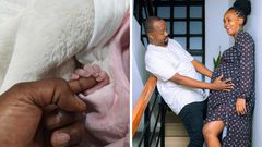 Content creator and radio host Jaymo Ule Msee and his wife Catey Fortune have welcomed their latest bundle of joy in the family.