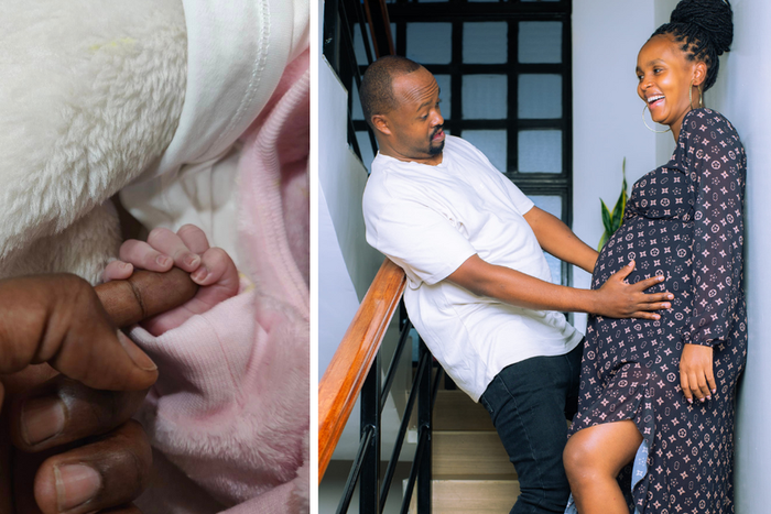 Content creator and radio host Jaymo Ule Msee and his wife Catey Fortune have welcomed their latest bundle of joy in the family.
