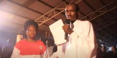 Pastor Ezekiel and his wife Sarah
