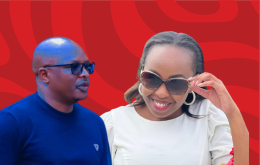 A collage of State House SFO Sam Terriz and Pauline Njoroge
