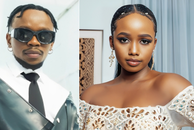 Tanzanian singers Marioo and Abigail Chams