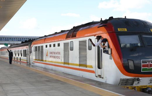 Madaraka Express passenger train