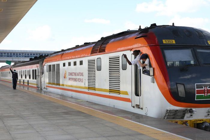 Madaraka Express passenger train
