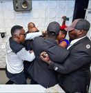 Obinna and Eric Omondi engage in a fight