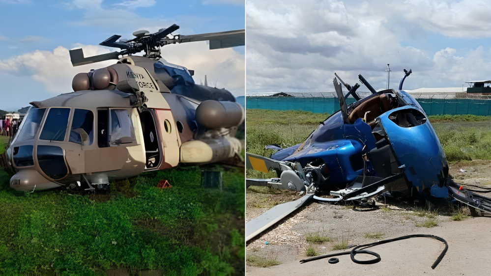 Two choppers involved in accidents in Wajir on November 20, 2023