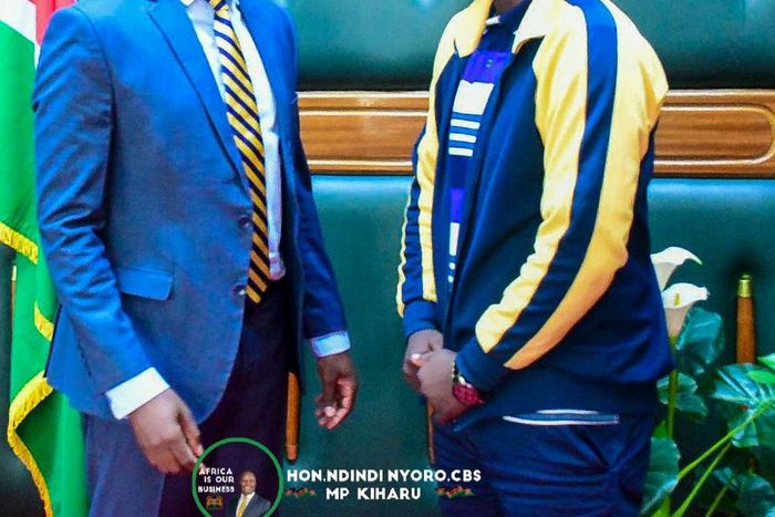 Ndindi Nyoro finally meets his look-alike Joshua Kiprop