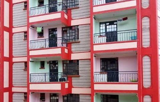 A block of apartments